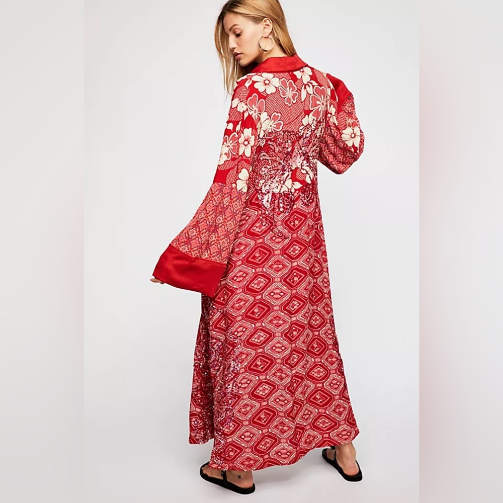 Free People Bashy Vibes Kimono